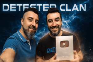 Entrevista exclusiva a DeTesterClan tras recibir la placa de 100.000 suscriptores en YouTube