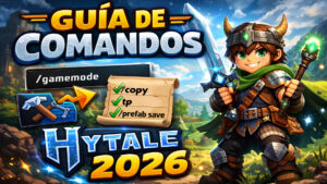 Todos los comandos de Hytale