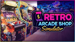 Retro Arcade Shop Simulator